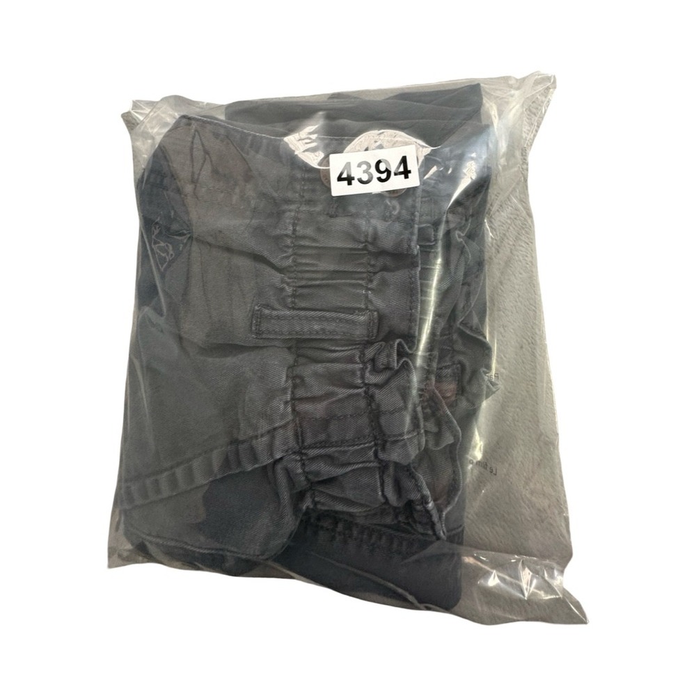 Universal Thread Pants Womens 4 Black Paperbag Waist Straight Leg High Rise - Picture 12 of 12